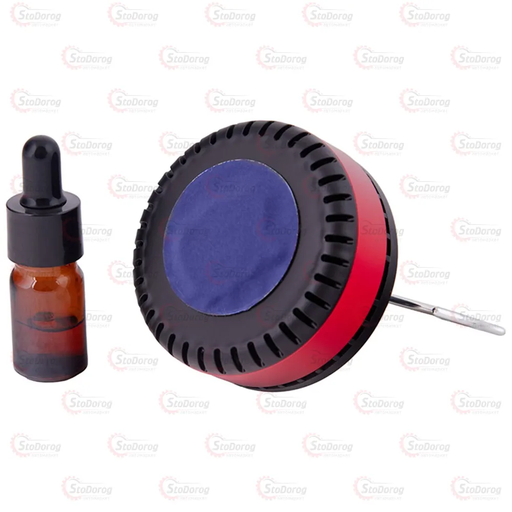 Ароматизатор Прапора України На сонячній Панелі Червоний  Без Гербів  - фото 2