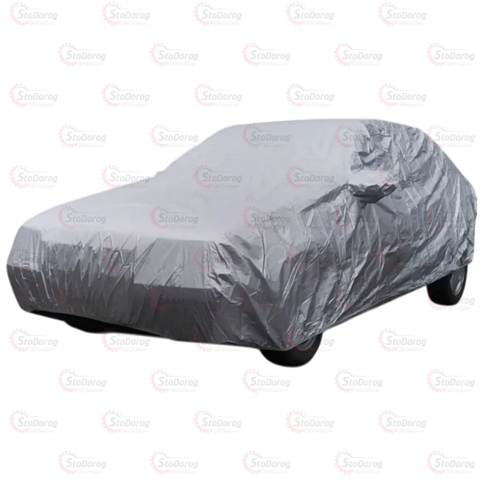 Тент Седан VITOL М 432х165х119см сірий поліестер CC11106 M 