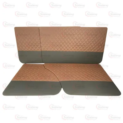 Карти Дверей 2101-07 Коричневі (Ромб, Прямі)