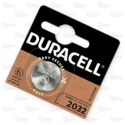 Батарейка CR2032 3V 1шт Duracell