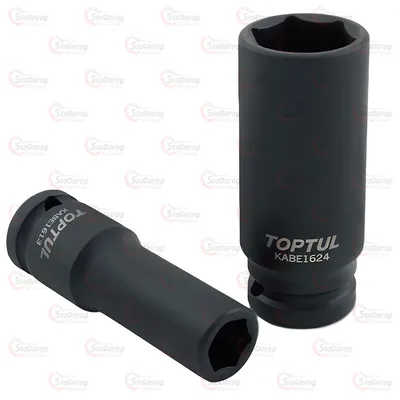Головка шестигранна 1/2 15mm ударна довга TOPTUL KABE1615
