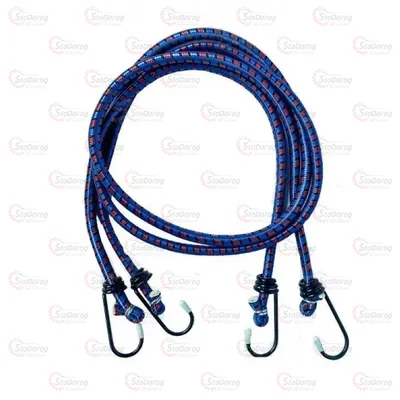 Стяжка Вантажу Гумова 100см* 8мм 2шт EL101 843 56556