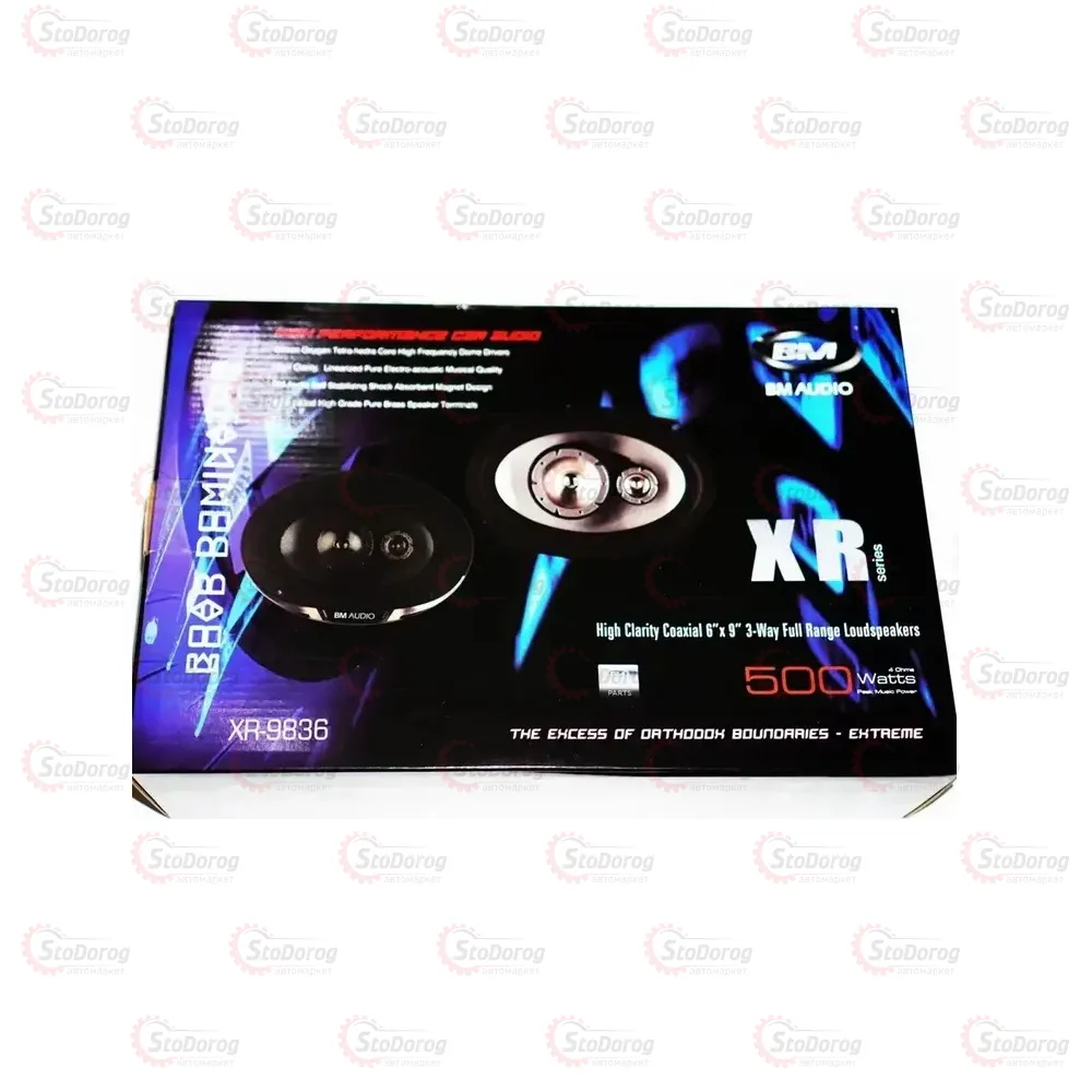 Колонки овальні BM AUDIO Boschmann XR-9836 500W xr-9836  - фото 5