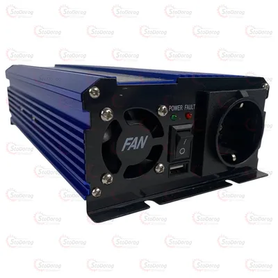 Перетворювач 12V-220V 1000w чистий синус 2