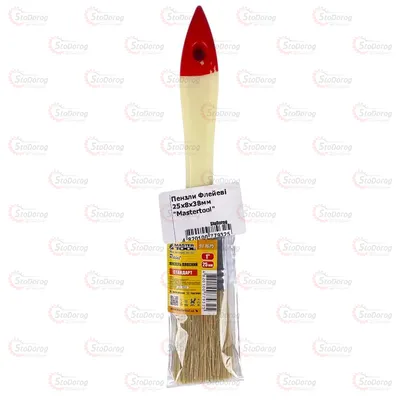 Пензли флейеві 25x8x38мм Mastertool