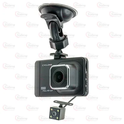 ВідеоРеєстратор Cyclone DVF-70 V2 Dual Full HD 170°