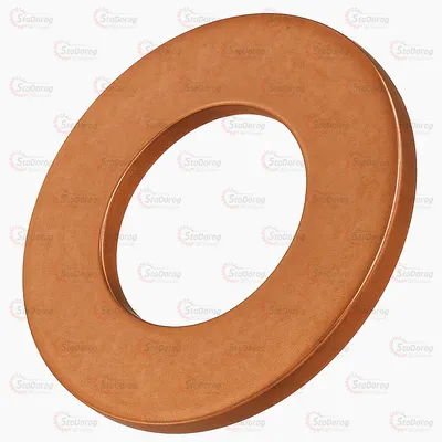 Шайба Мідна Ø10х14х1 мм. SM4