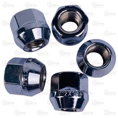 Гайка Колісна M12x1,25x21мм Конус Ключ 19 под железные диски 2