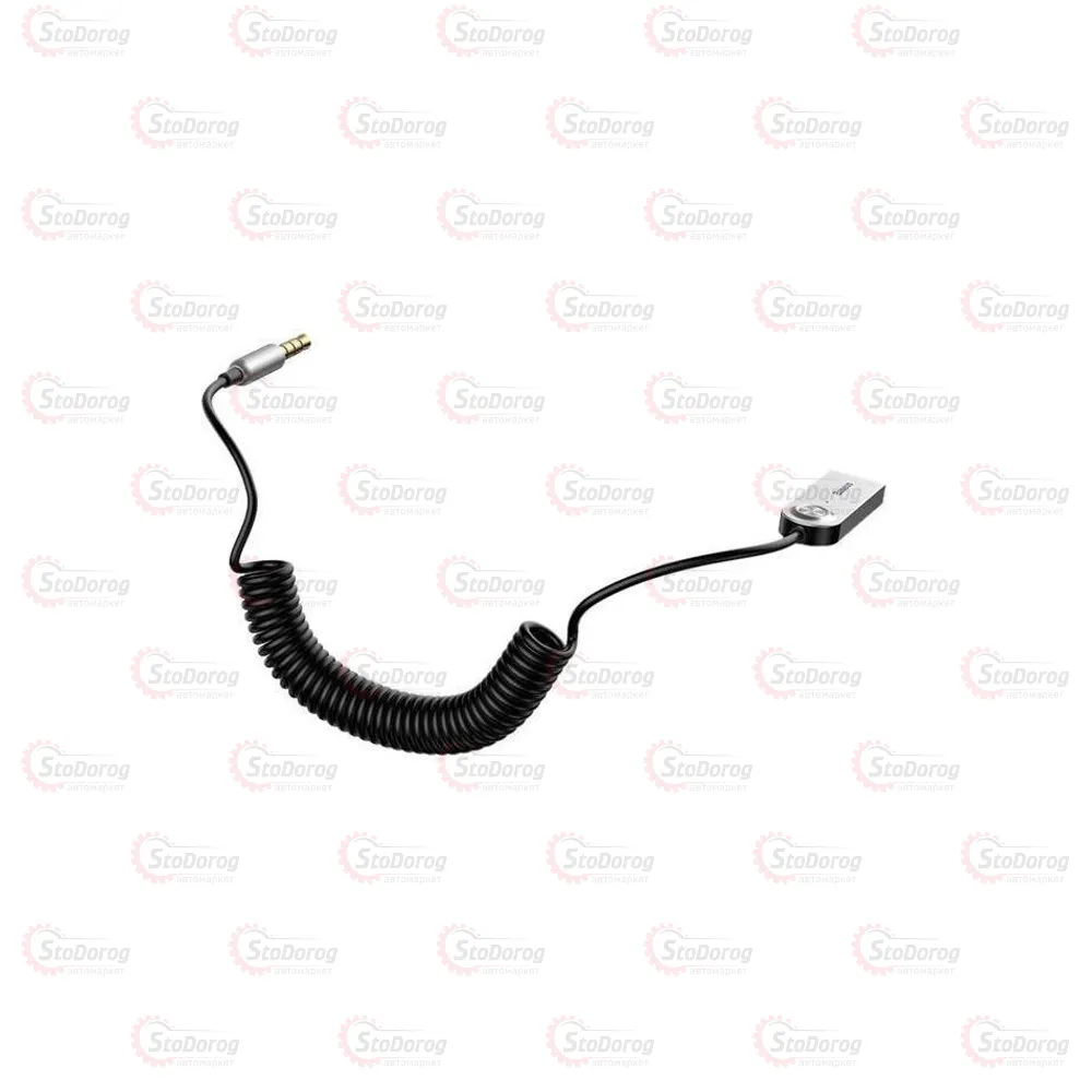 Блютуз адаптер вільні руки підключ. через AUX, заряджання через USB, АКБ, BTv5.0, кабель 1,2м  - фото 6