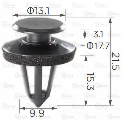 Кліпса  Fiat Citroen Audi Alfa Romeo Peugeot 2