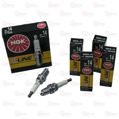 Свічки NGK №14 Lanos Aveo-1.6 (Ключ 16) BKR6E-11 6465 2