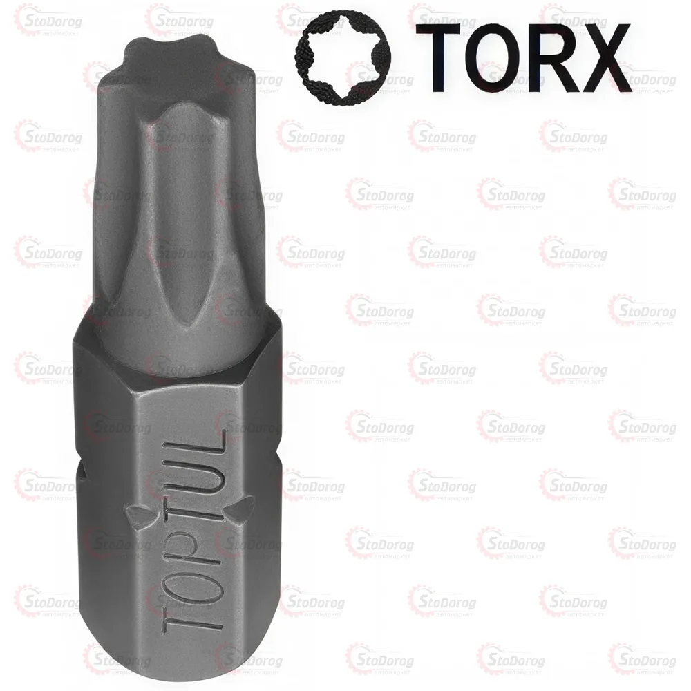 Насадка 10 мм T45 L-30 TORX TOPTUL FSEA1245 