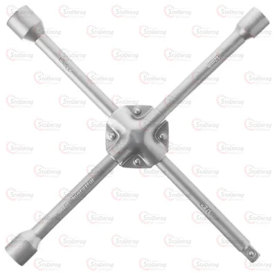 Ключ балонний хрест посилений 17*19*22мм*1/2 Intertool HT-1602