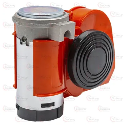 Сигнал повітряний 12v Elegant 100 780 NAUTILUS Compact червоний 2