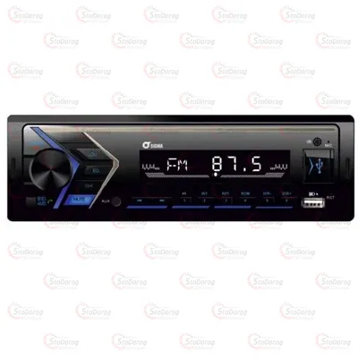 Автомагнітола Sigma CP-350 (RGB) Bluetooth/USB/SD/4x45W