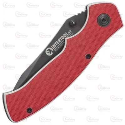 НІЖ Складний 194мм INTERTOOL HT-0595 2