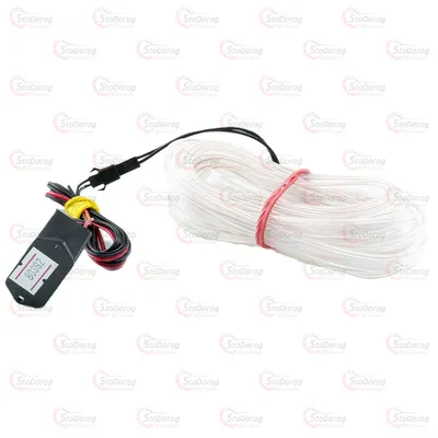 Стрічка LED NEON в салон 12V білий 5м