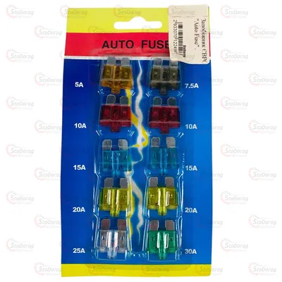 Запобіжник евро стандарт Auto Fuse набір