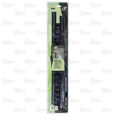 Шторка На Присосці Рулонна 55х45см Чорна 2шт Steel Power SPR 3308 2