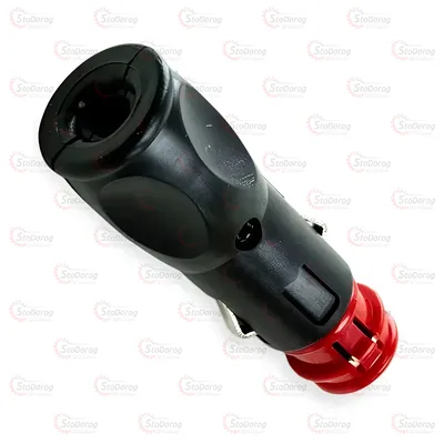 Роз'єм прикурювача червоний наконечн під американців