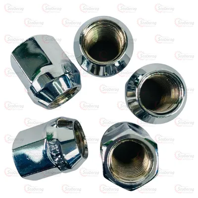 Гайка Колісна M14x1,5x25мм Конус Хром Ключ 19 2