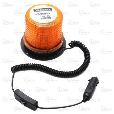 Маячок проблиск мигалка 12-24V помаранчева