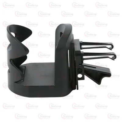 Підстаканник MT1620 У дефлектор з гачком, Чорний