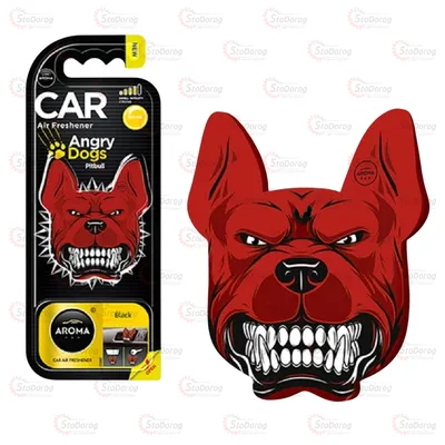 Ароматизатор - Aroma Angry Dogs - Black (Блек)