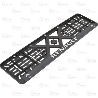 Рамка Номера Напис Хром RENAULT
