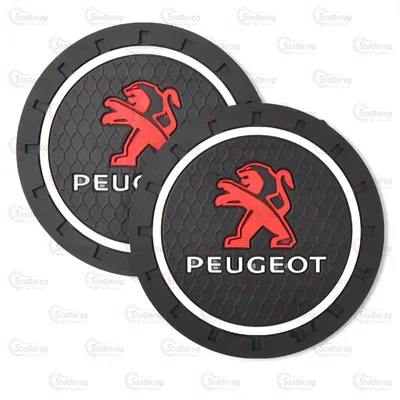 Килимки В Підстаканник Peugeot 7см 2шт