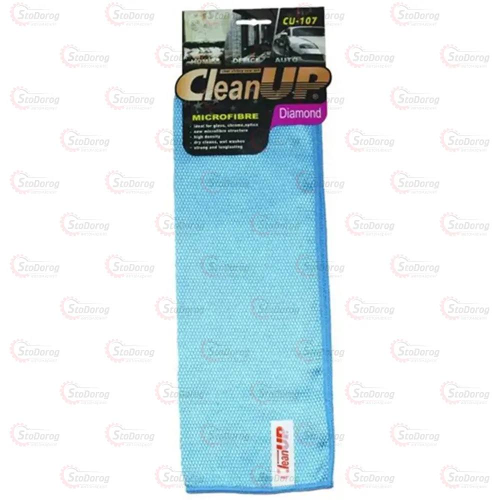 Микрофибра для стекла 40х30 CLeanUP 