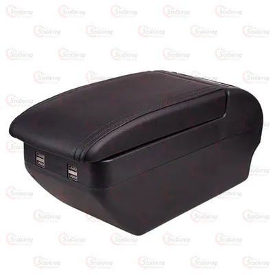 Підлокітнік універсальний Milex 12.5см Чорний  4-USB PS-U10004 058289