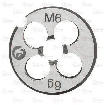 Плашка м6x1.0mm Intertool SD-8217 2
