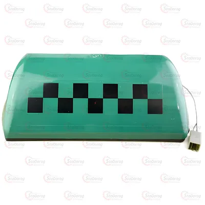 Фішка шашки таксі Зелений