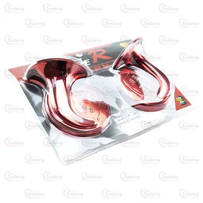 Сигнал на Minsk-Viper CG-125-150 подвійний з реле хром червоний