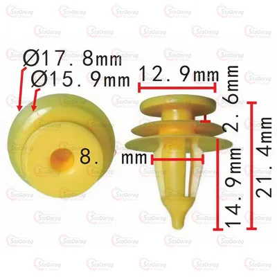 Кліпса двері Jeep Chrysler Dodge 2