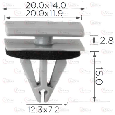 Кліпса Pontiac, GM, Cadillac, Chevrolet, Buick 2