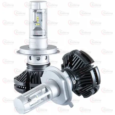 Лампа LED H4 Solar 50W 6000Lm 6000K ZES IP67 2