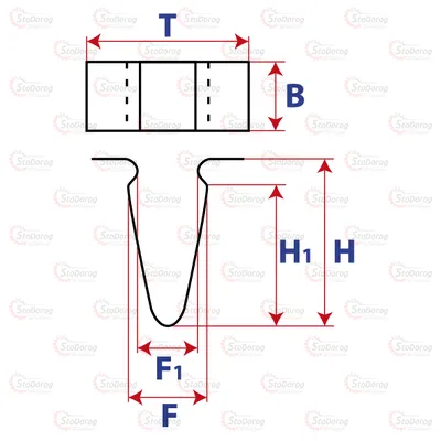 Фіксатор -  Закладна автомобільна 16серія 16504 16504 2