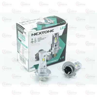 Лампа LED H7 Nextone L9 12v 6000K Радіатор