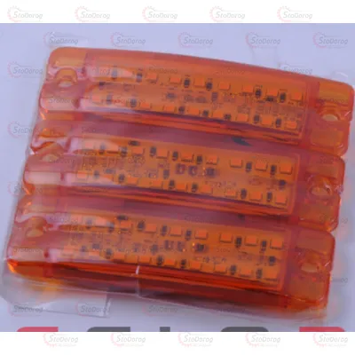 Габарит - Жовтий 12/24V 100х30мм 18-Led ТН-1821 (GB014) 2