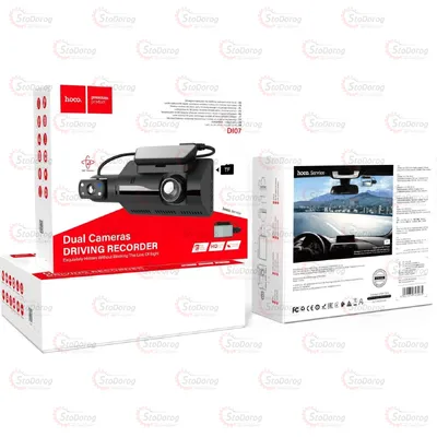 ВідеоРеєстратор Hoco DI07 5Мп 2 Камери 120° 2