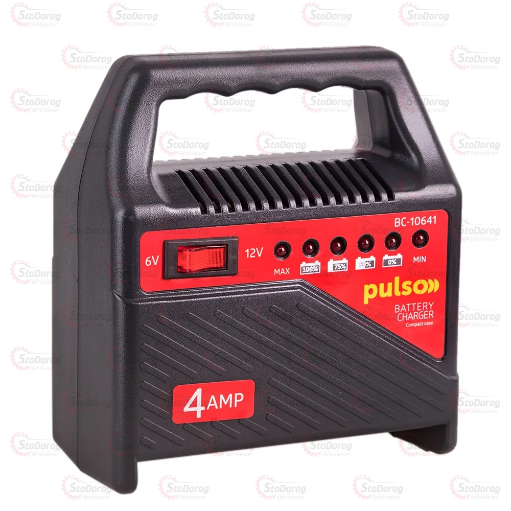 Зарядний пристрій Pulso 4A 6-12v 10-600AHR BC-10641  - фото 3