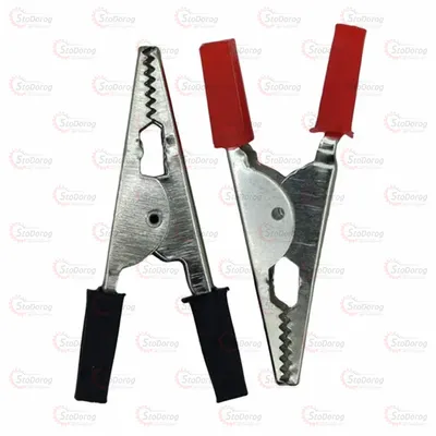 Затискачі клеми АКБ (крокодили) L=47мм 2шт