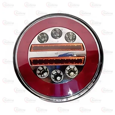 Ліхтар задній 12-24V круг LED-24 KIR 32 140*30мм (1шт)