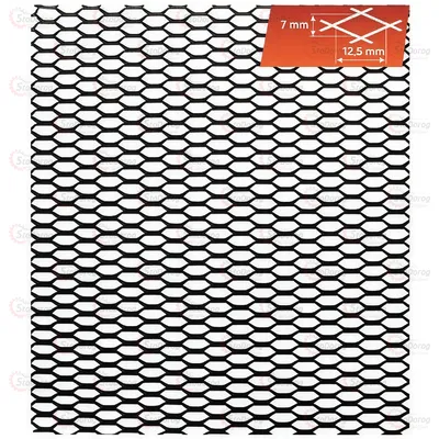 Сітка Декор №6 100х20см Чорна СОТИ (Elegant) В Упаковці 511026