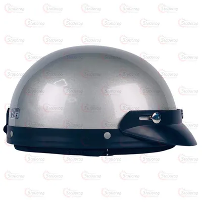 Мото Шолом Каска Сірий з утіплювачем