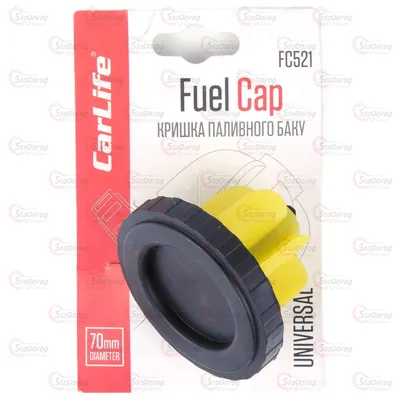 Кришка Бензобака Універс FC521 Пластмасова Carlife 2