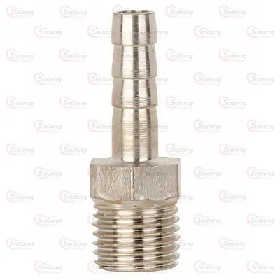 Перехідник 1/4 На 8мм шланг із зовнішнім  різьбленням Intertool PT-1844