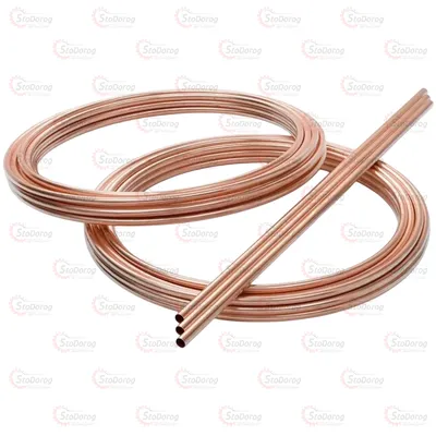 Гальмівна Трубка D 4.75 Мідна